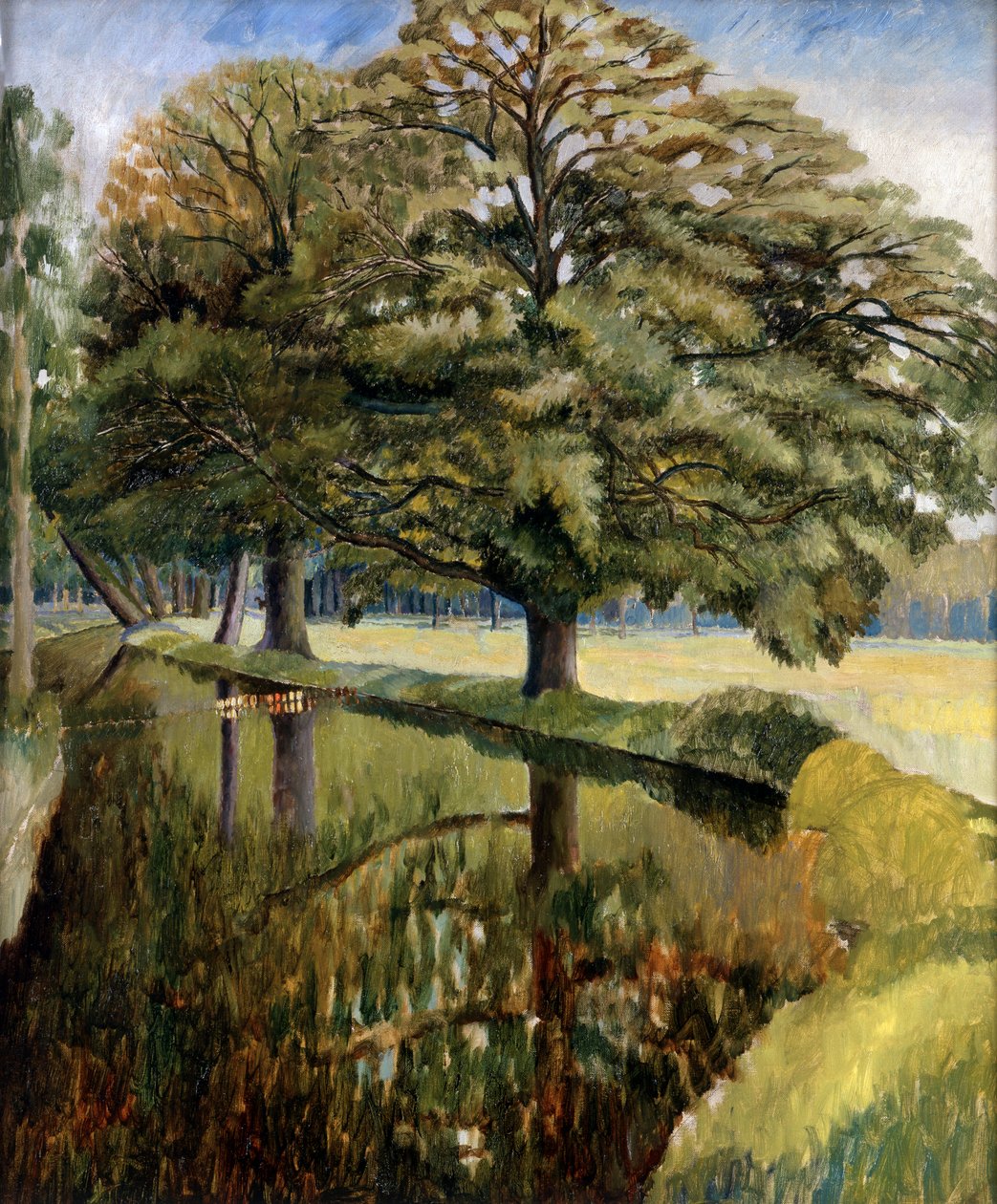 La rivière Pang en amont de Tidmarsh - Dora Carrington