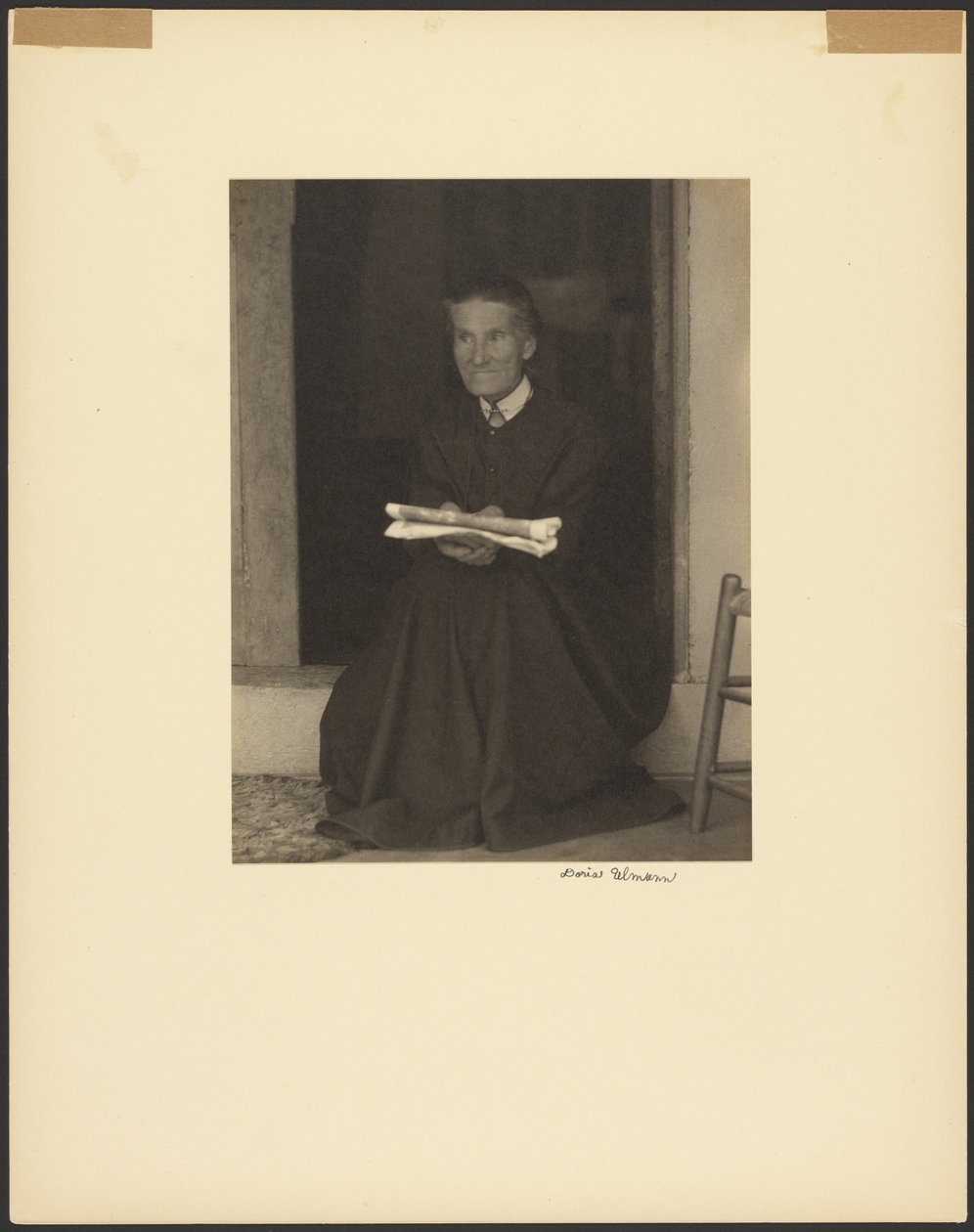Sœur Sarah, Shaker Settlement, Mt. Lebanon, New York - Doris Ulmann