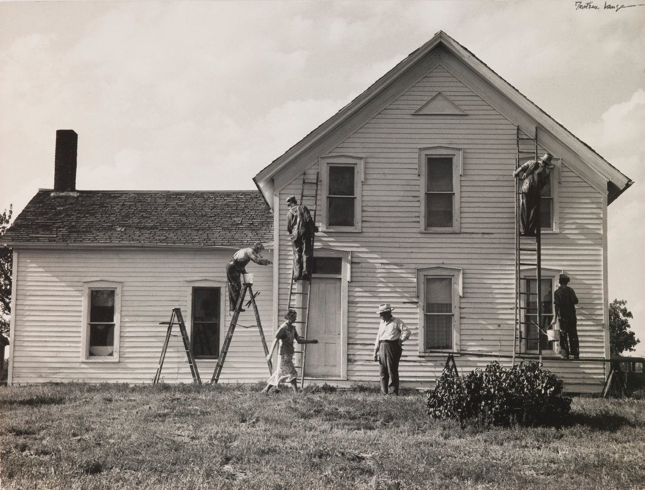 Ferme familiale, Nebraska - Dorothea Lange
