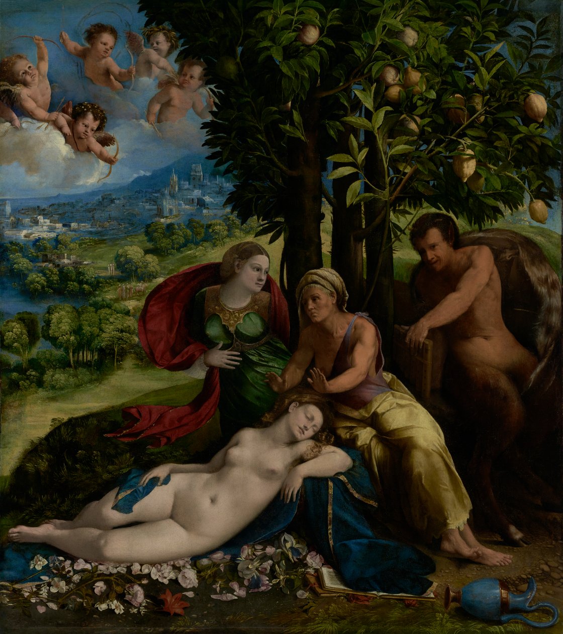 Scène mythologique - Dosso Dossi