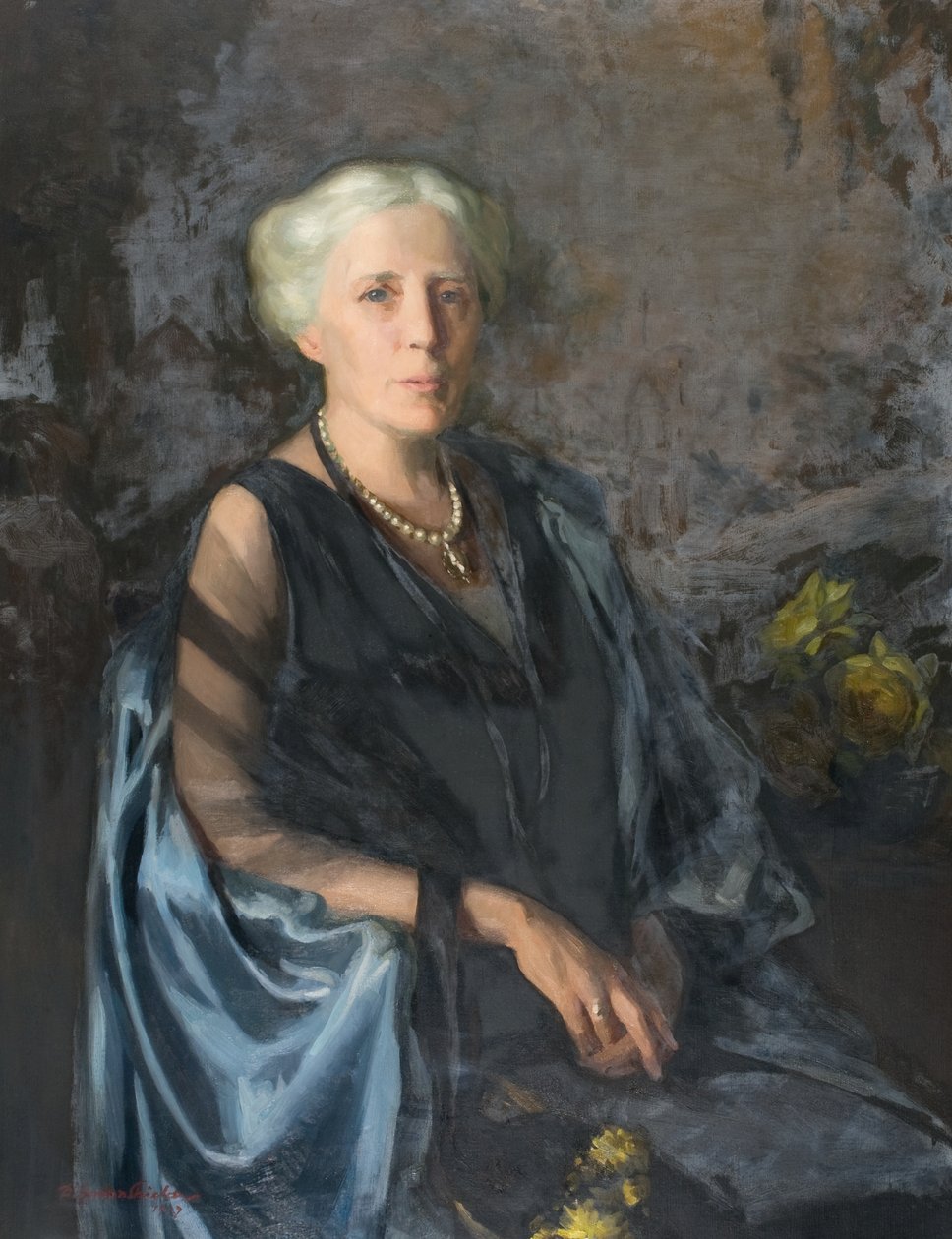 La Dame au manteau bleu - Douglas Gordon Shields