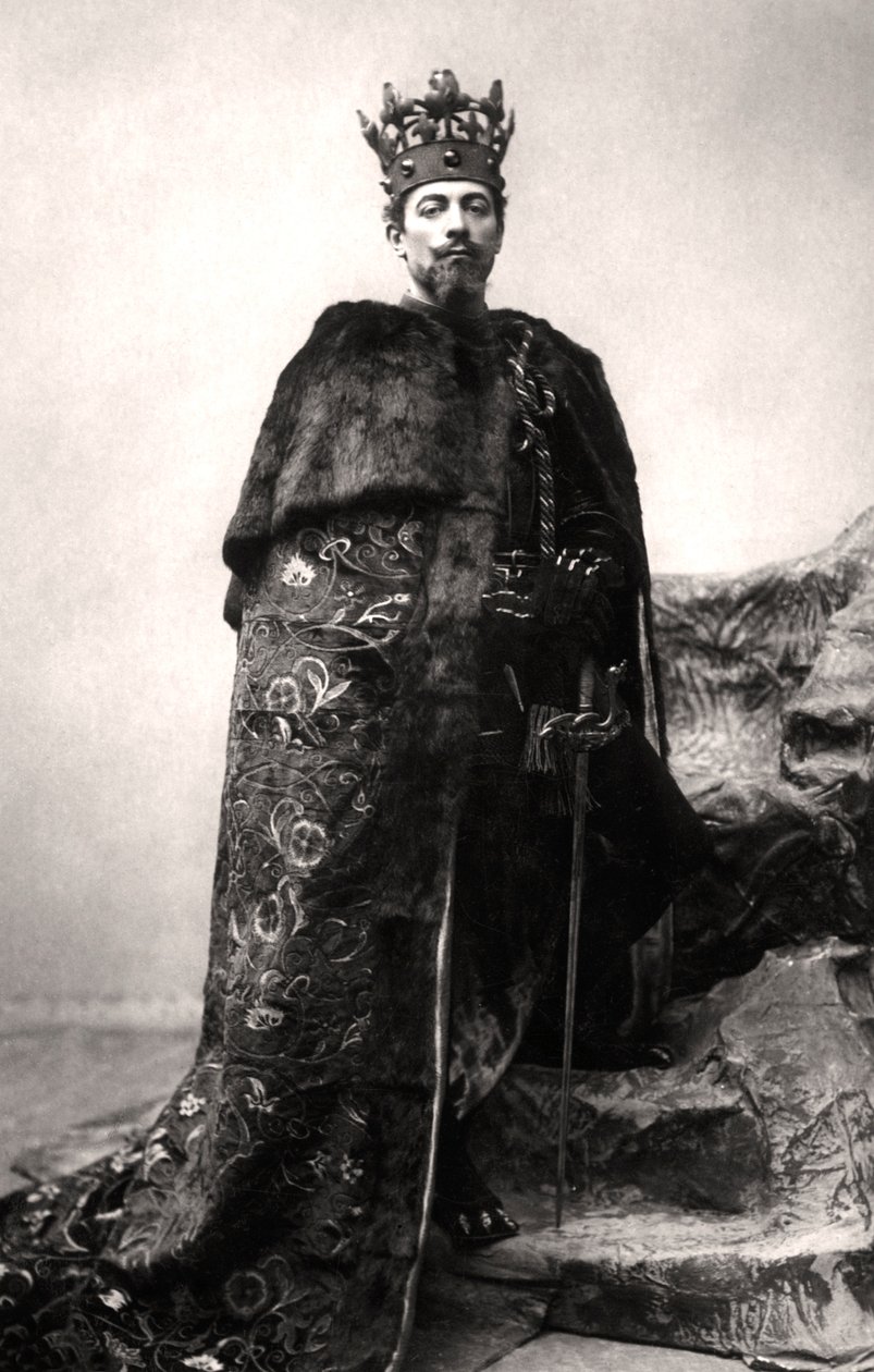Lewis Waller 1860-1915, acteur et directeur de théâtre anglais, 1906 - Dover Street Studios