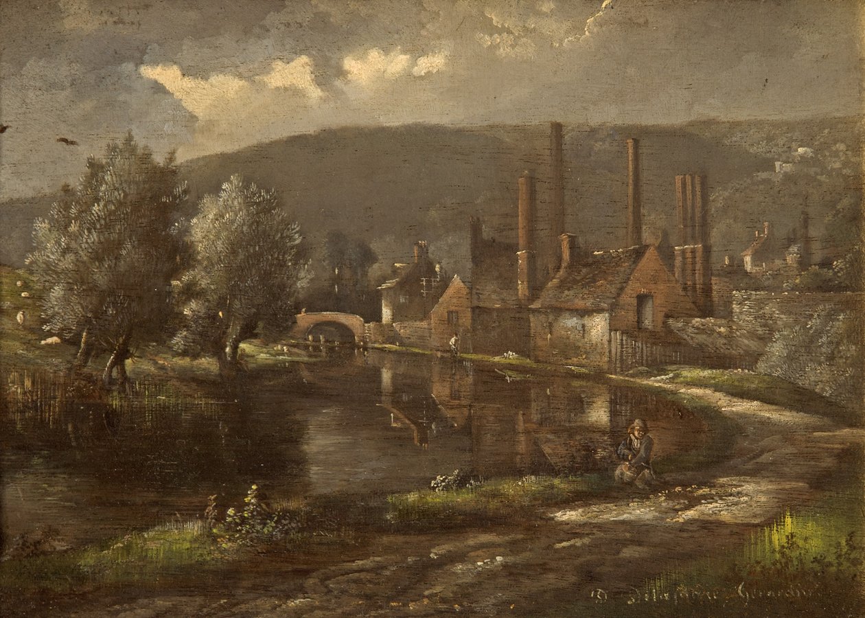 Partridge Dye House, Bowbridge, Stroud, Gloucestershire - Désiré Delaplace Gérardin