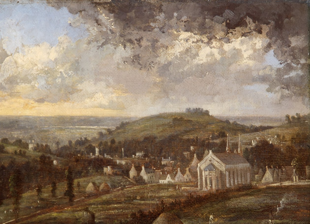 Stroud et la Severn, Gloucestershire - Désiré Delaplace Gérardin