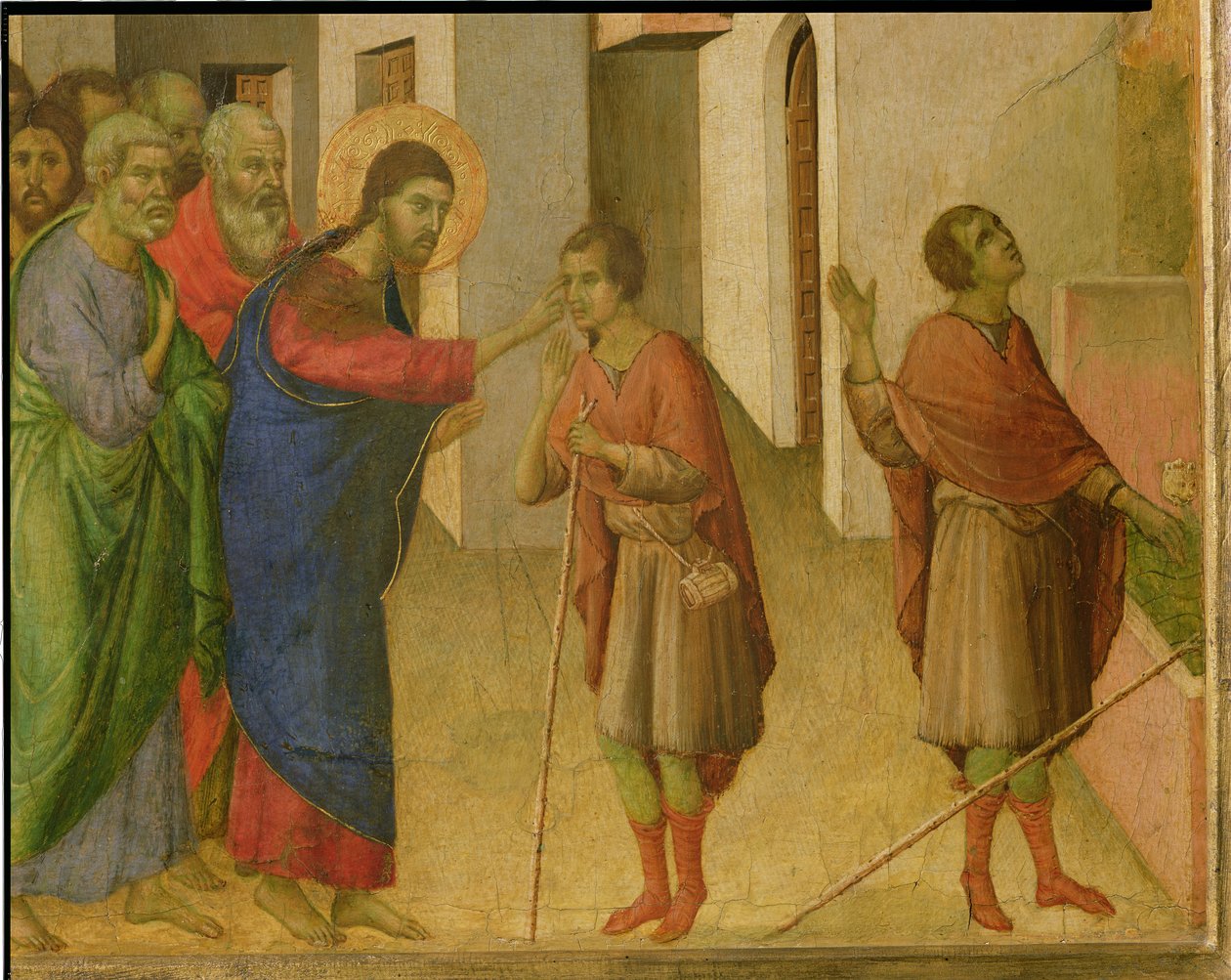Jésus ouvre les yeux d
