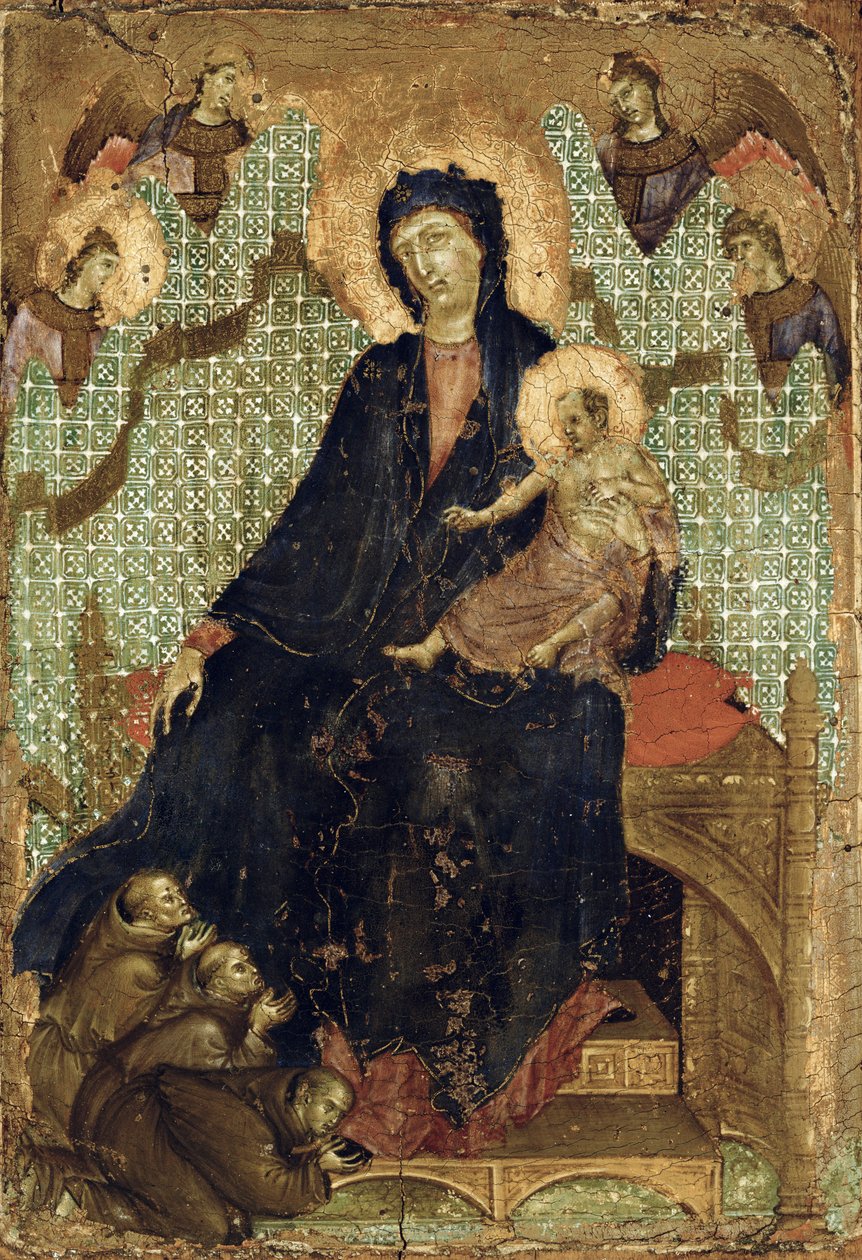 Vierge des Franciscains, vers 1300 - Duccio di Buoninsegna