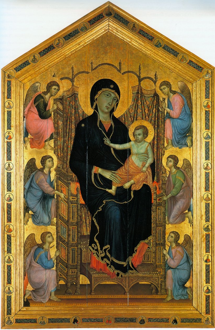 Madonna ruccelai - Duccio di Buoninsegna