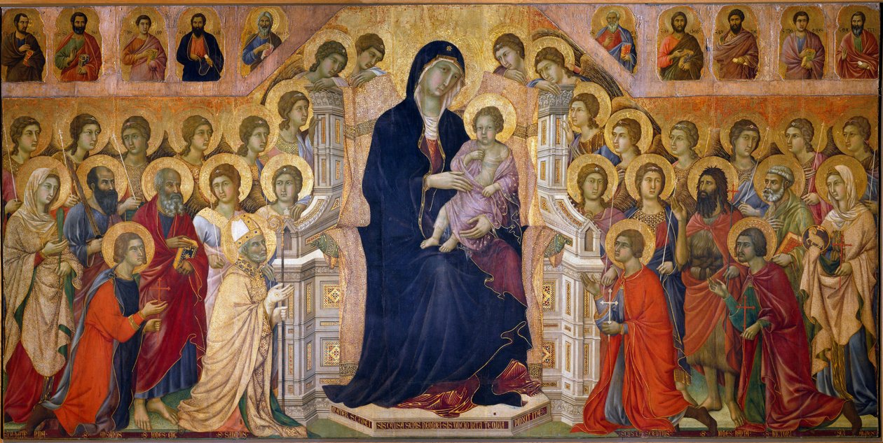 Maestà - Duccio di Buoninsegna