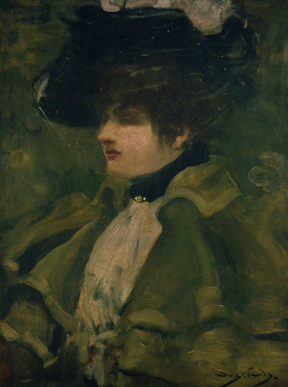 Portrait de Sarah Bernhardt - Dudley Hardy