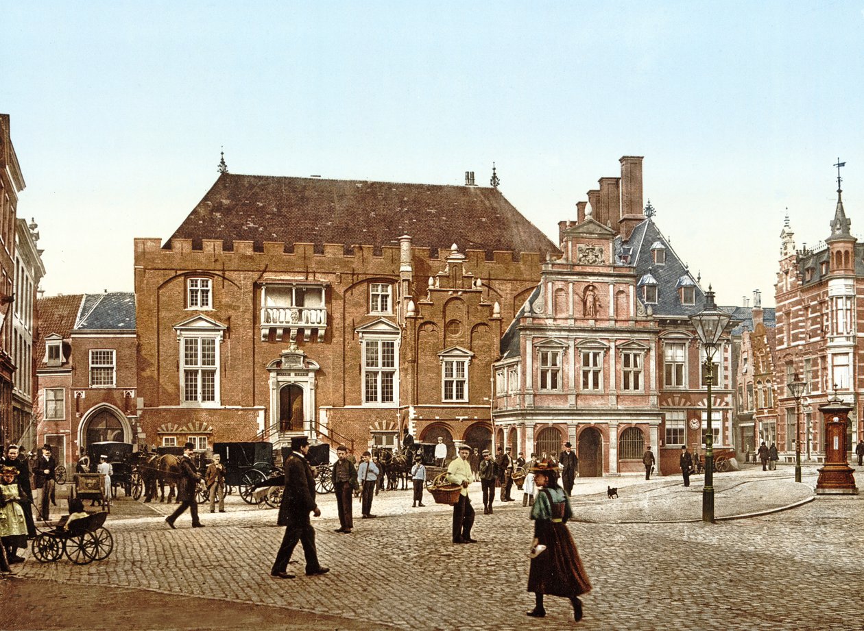Hôtel de ville sur le Grote Markt, Haarlem, Hollande - Dutch Photographer