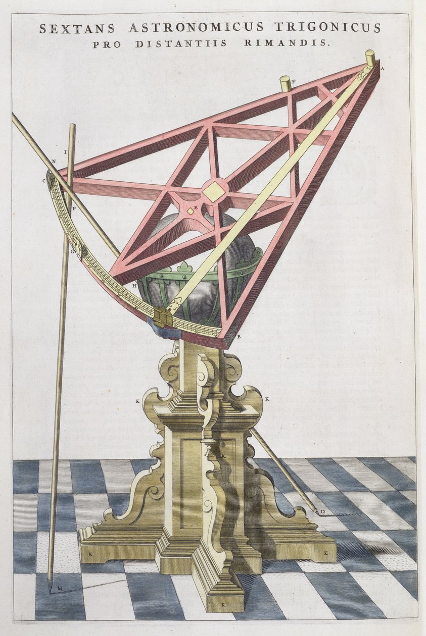 Sextant astronomique de Tycho Brahe, d