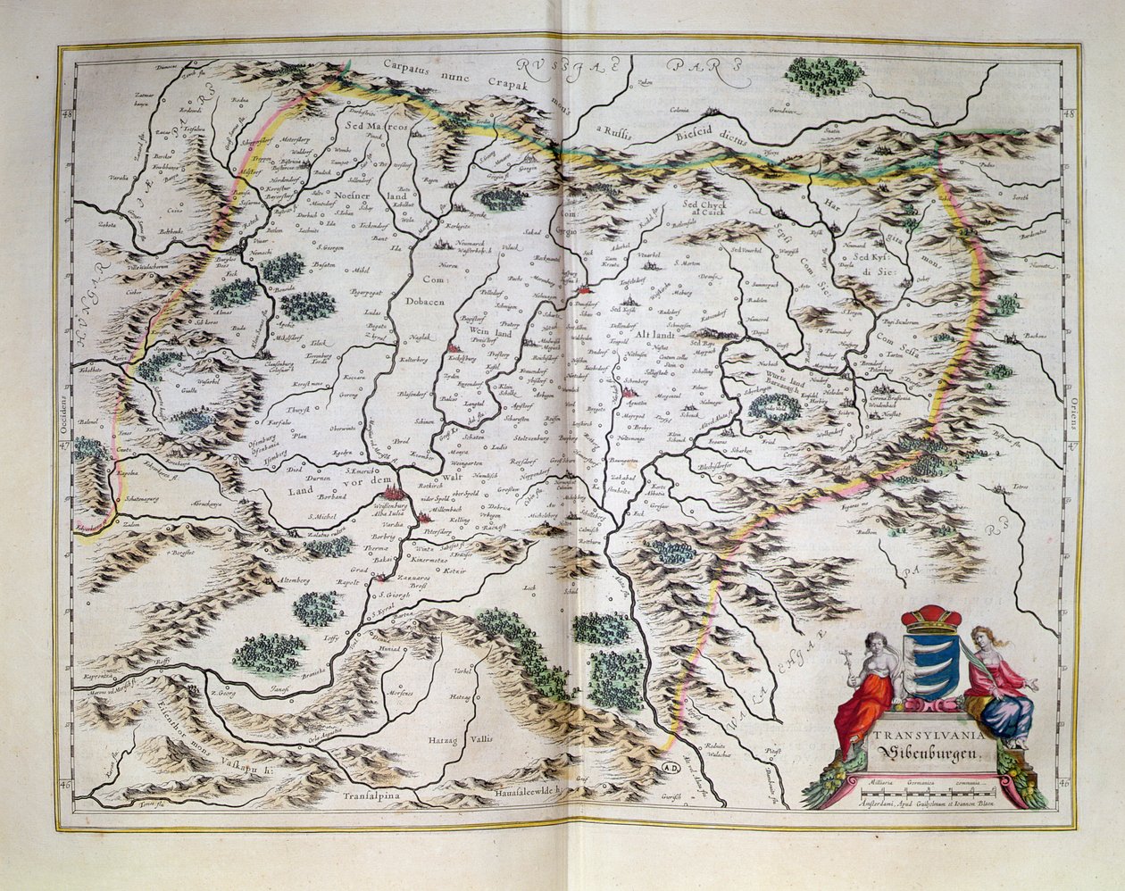 Carte de Transylvanie, d