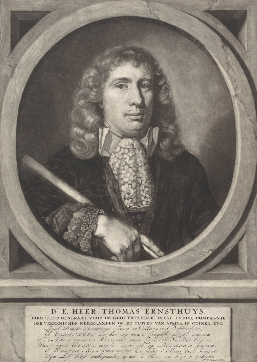 Portrait de Thomas Ernsthuys - Dutch School