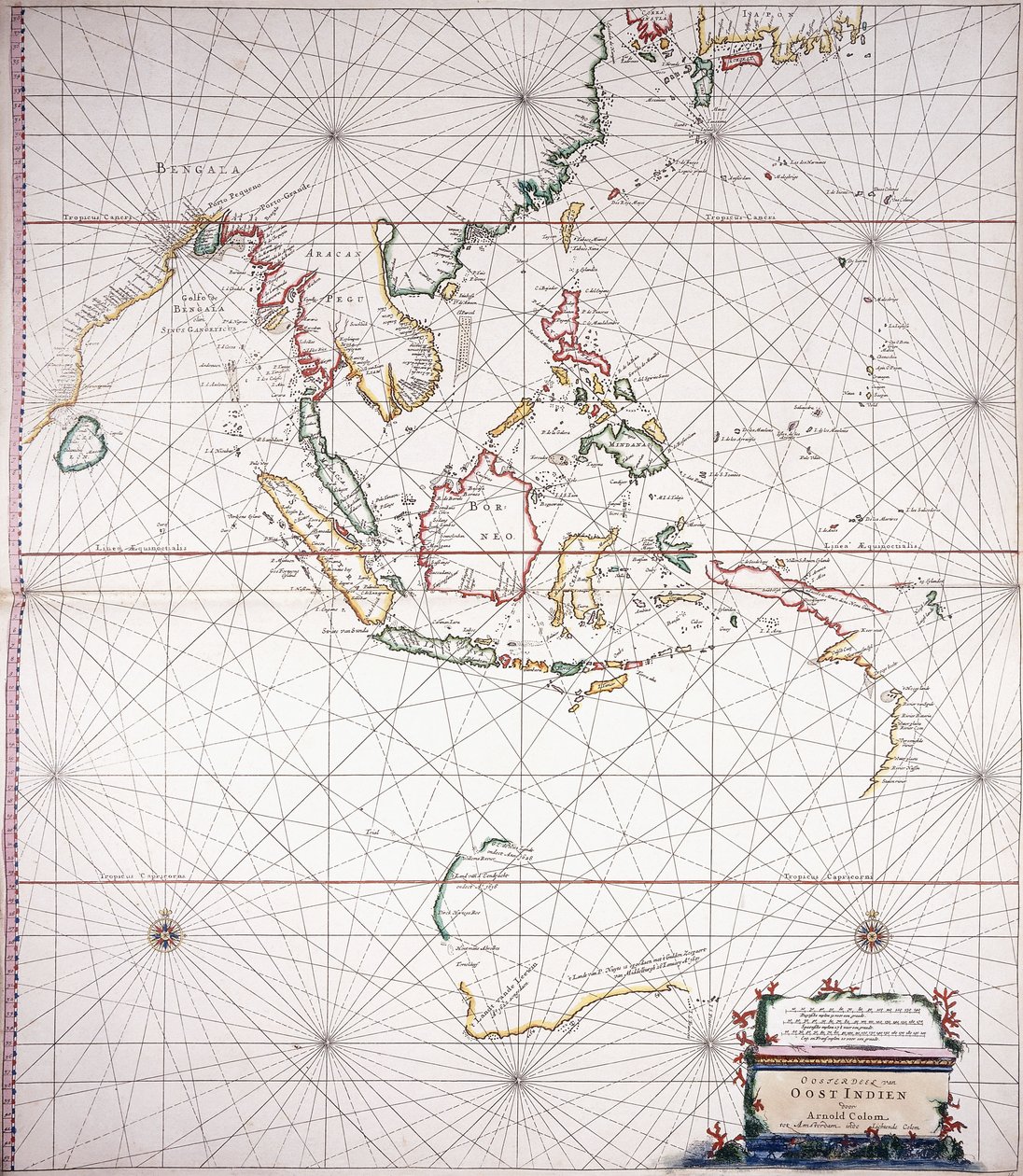 Carte marine à l