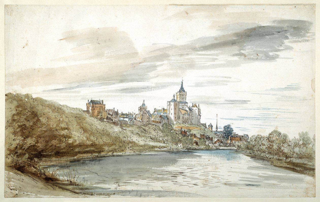 Vue de Clèves, fin du XVIIe siècle - Dutch School