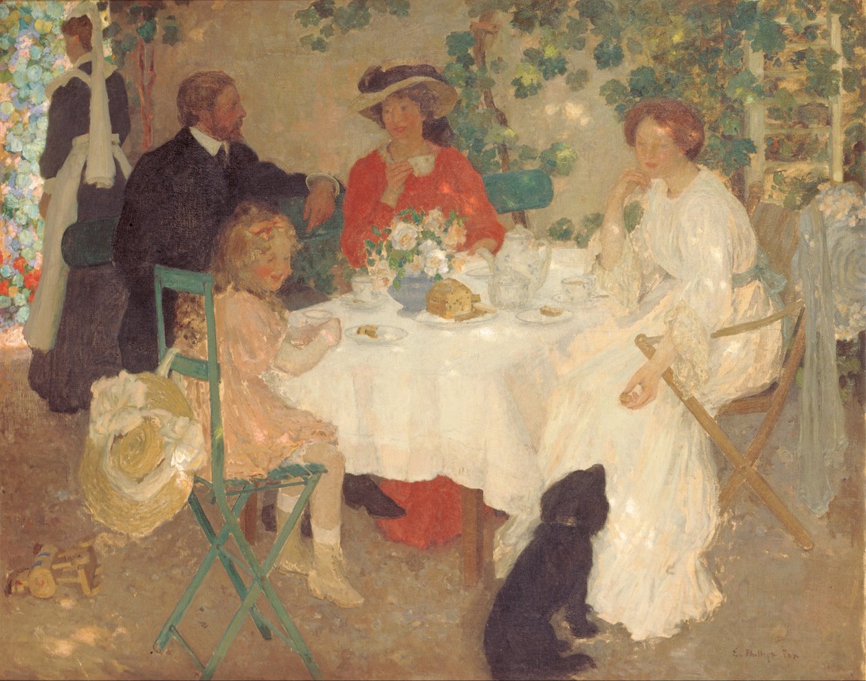 En plein air - E Phillips Fox