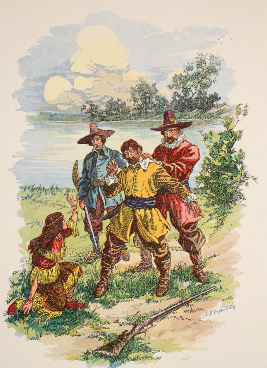 Il fut saisi par le col, illustration de 
