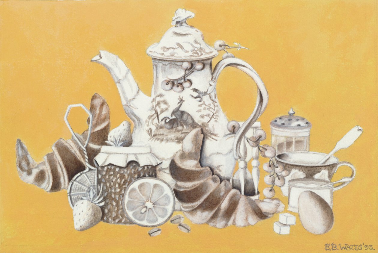 Petit déjeuner, 1993 - E.B. Watts