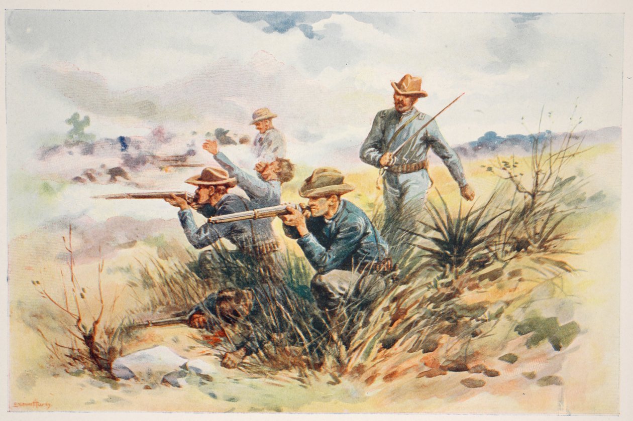Les Marines à Guantanamo, illustration de 