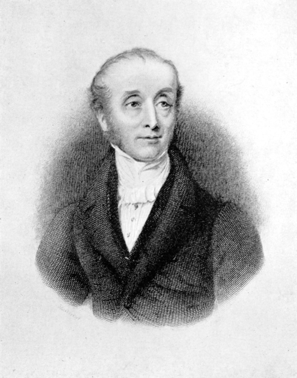 Horace Smith, poète et romancier anglais, 1922 - E. Finden