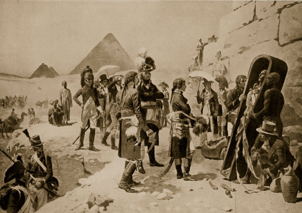 Napoléon en Égypte, illustration de 
