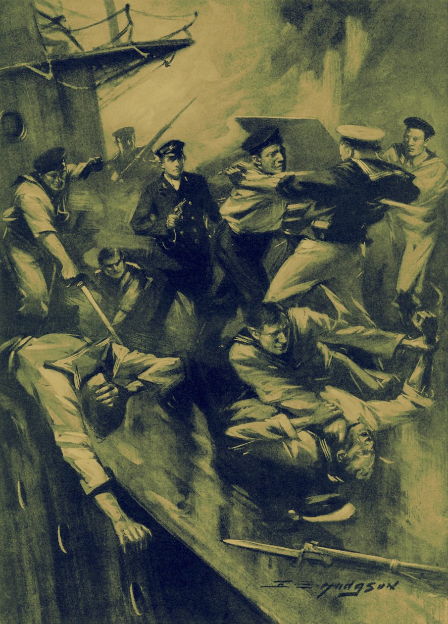 Première Guerre mondiale - Combat au corps à corps sur le 