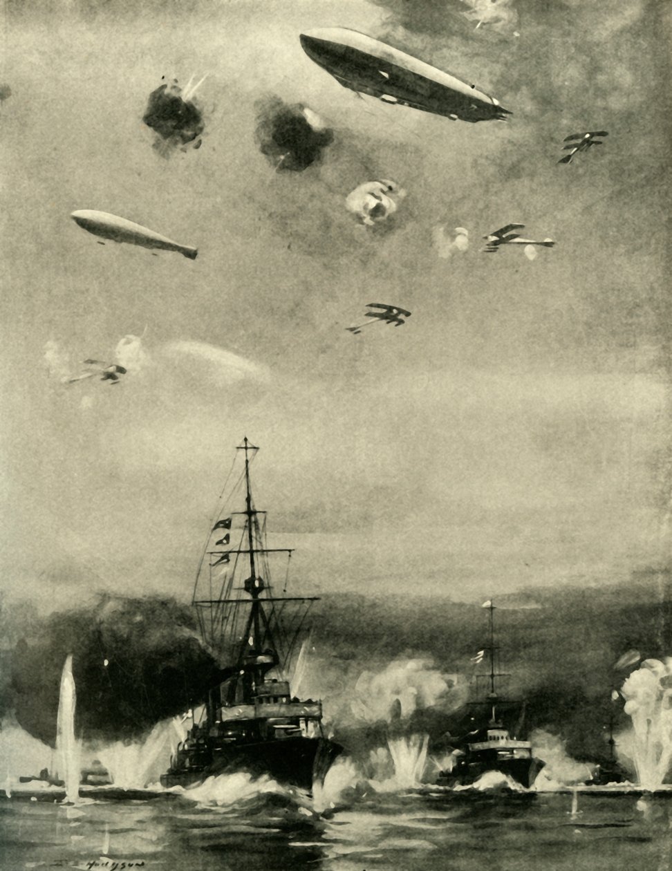 Le raid aérien britannique sur Cuxhaven, jour de Noël - E. S. Hodgson