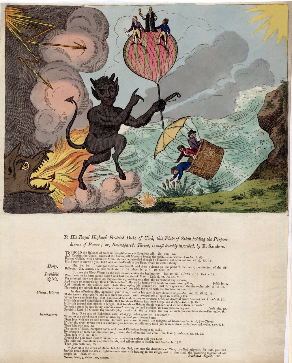 À Son Altesse Royale Frédéric Duc d