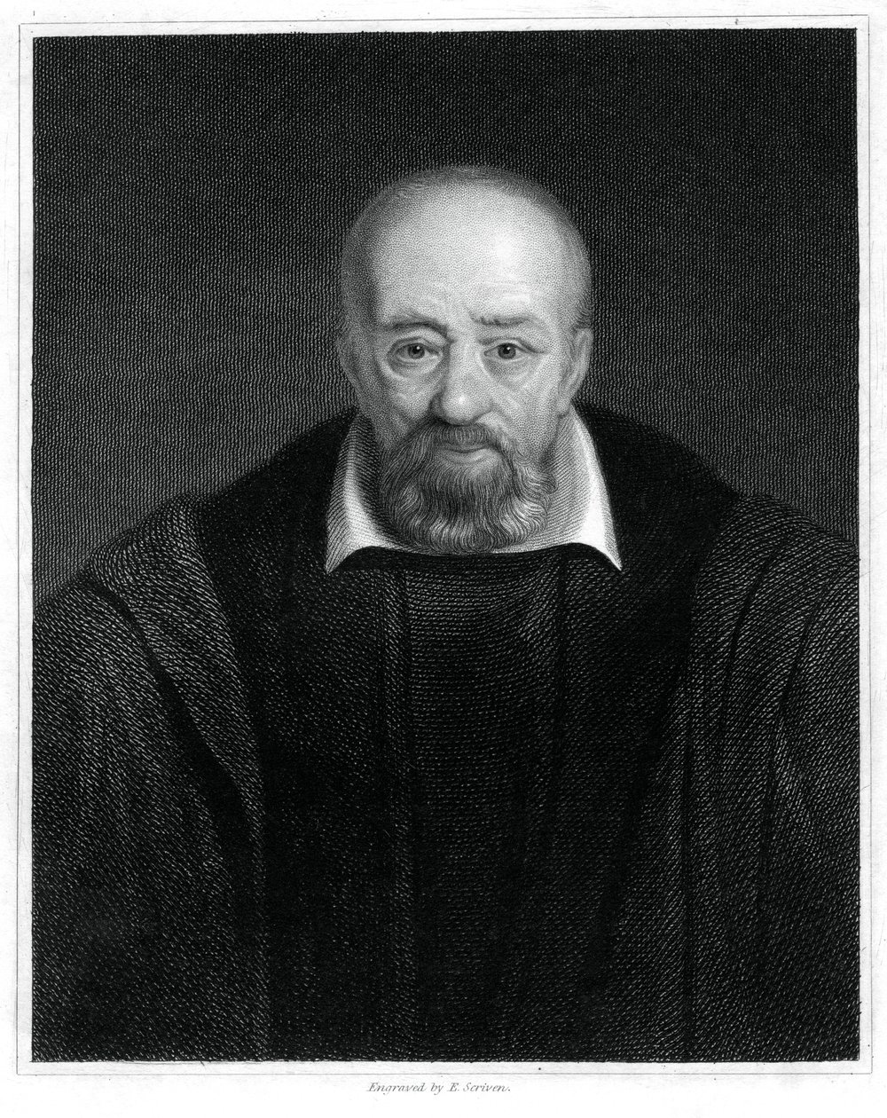 George Buchanan, historien écossais et érudit humaniste, 1833 - E. Scriven