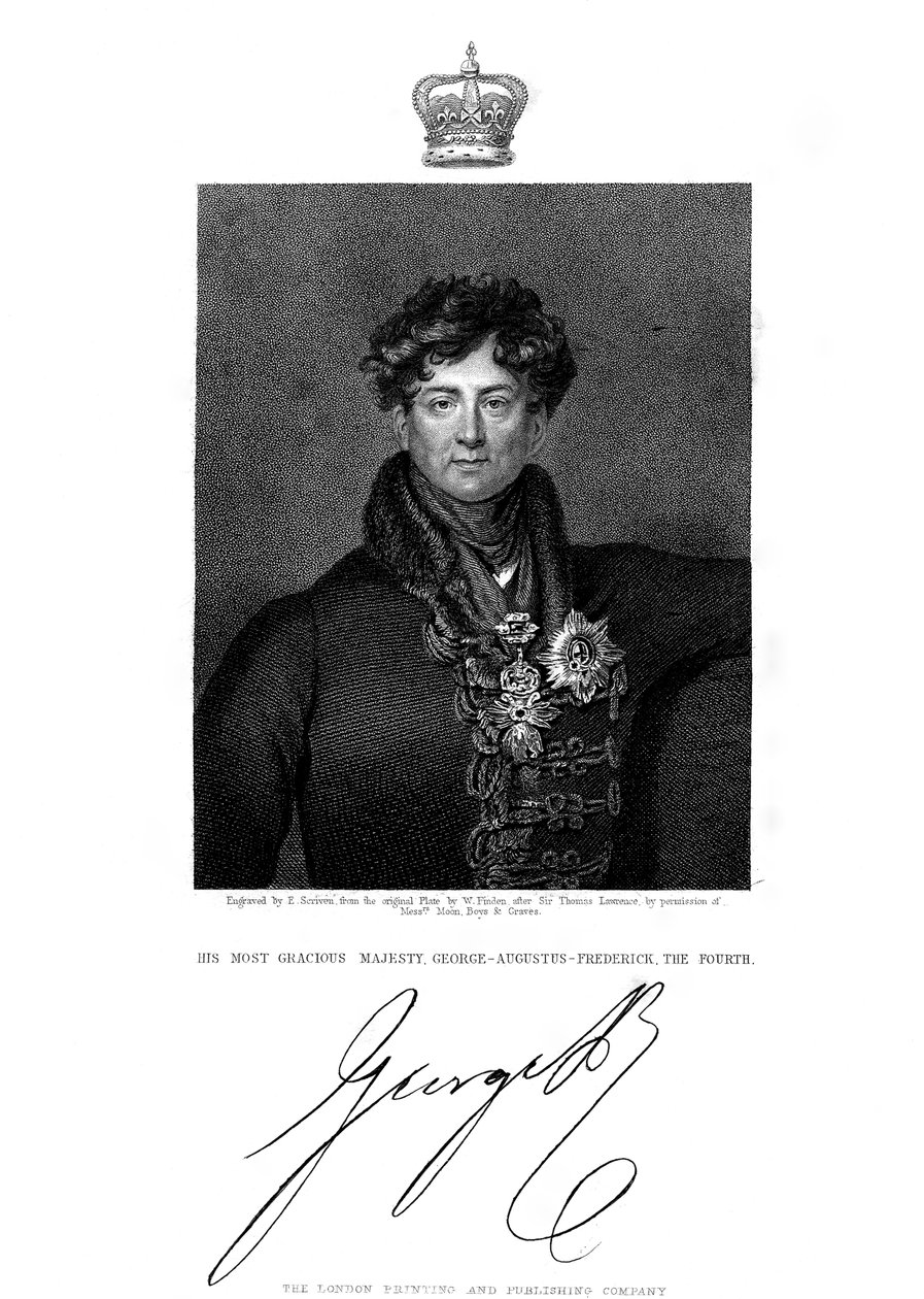 George IV, roi de Grande-Bretagne et d