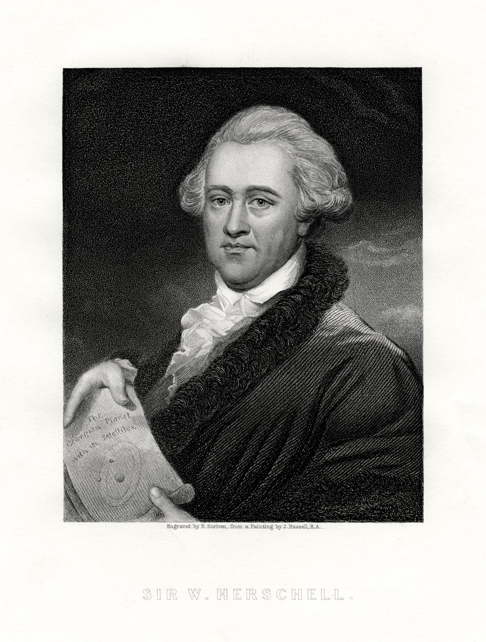 Sir Wilhelm Friedrich Herschel, astronome et compositeur britannique d