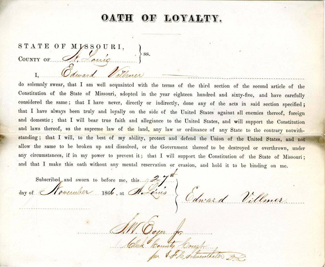 Serment de loyauté d