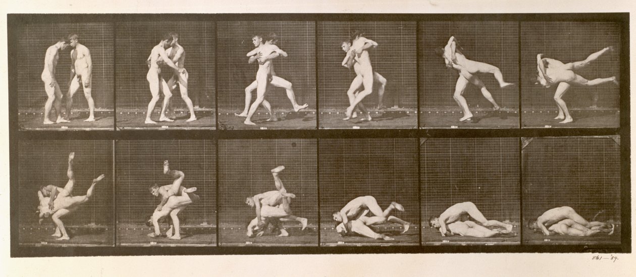 Deux hommes en lutte, planche 347 de 