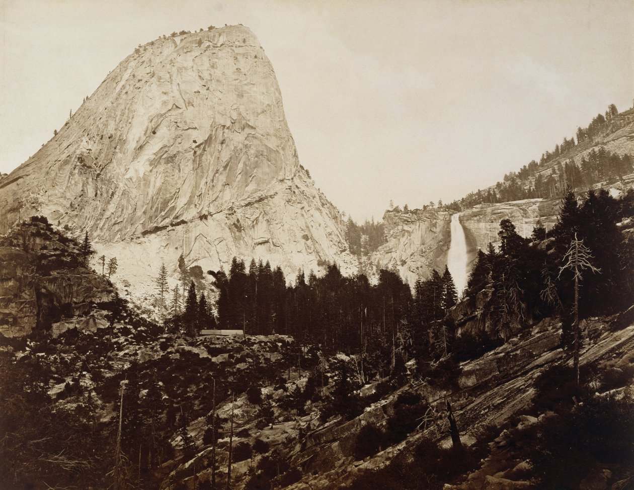 Cap de la Liberté, Vallée de Yosemite, 1872 - Eadweard Muybridge