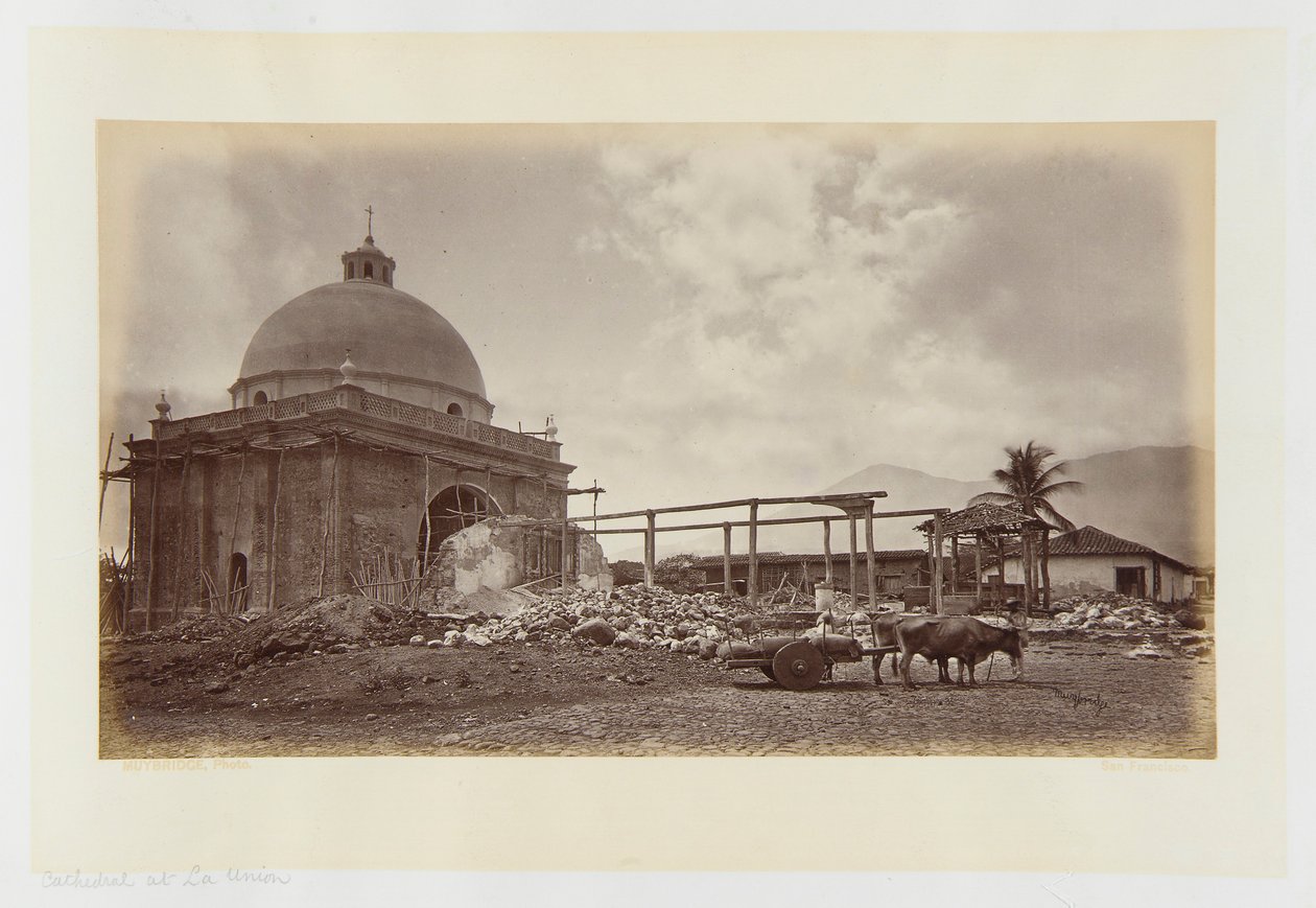Cathédrale de La Union, El Salvador - Eadweard Muybridge
