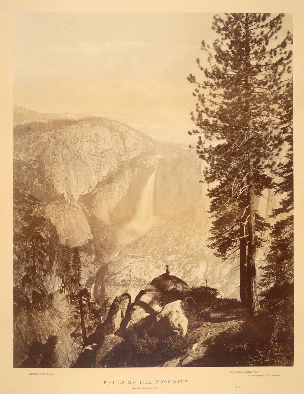 Chutes du Yosemite - Eadweard Muybridge