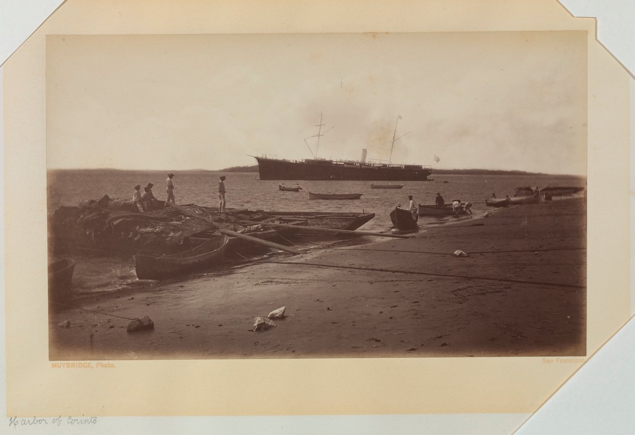 Port de Corinto, Nicaragua - Eadweard Muybridge