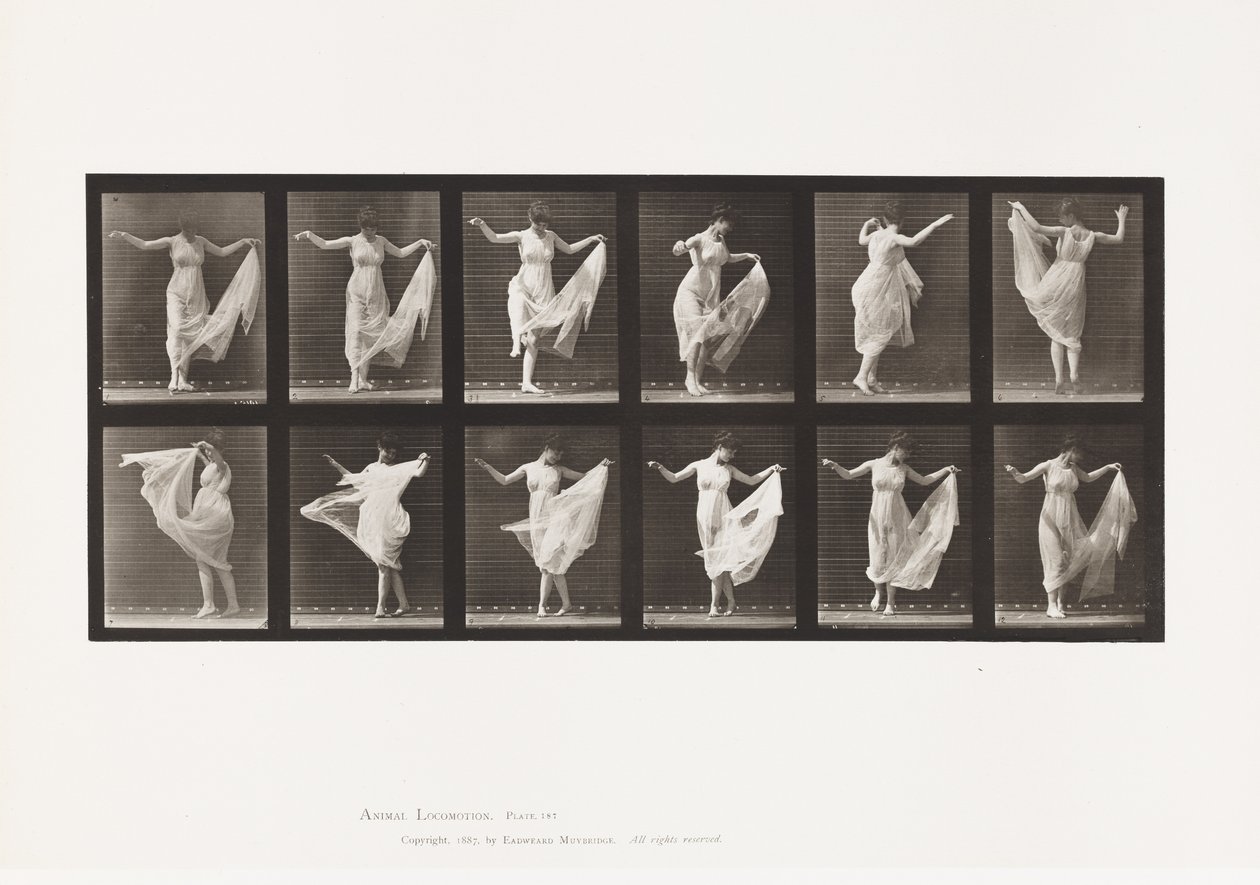 Planche 187. Danse - Eadweard Muybridge