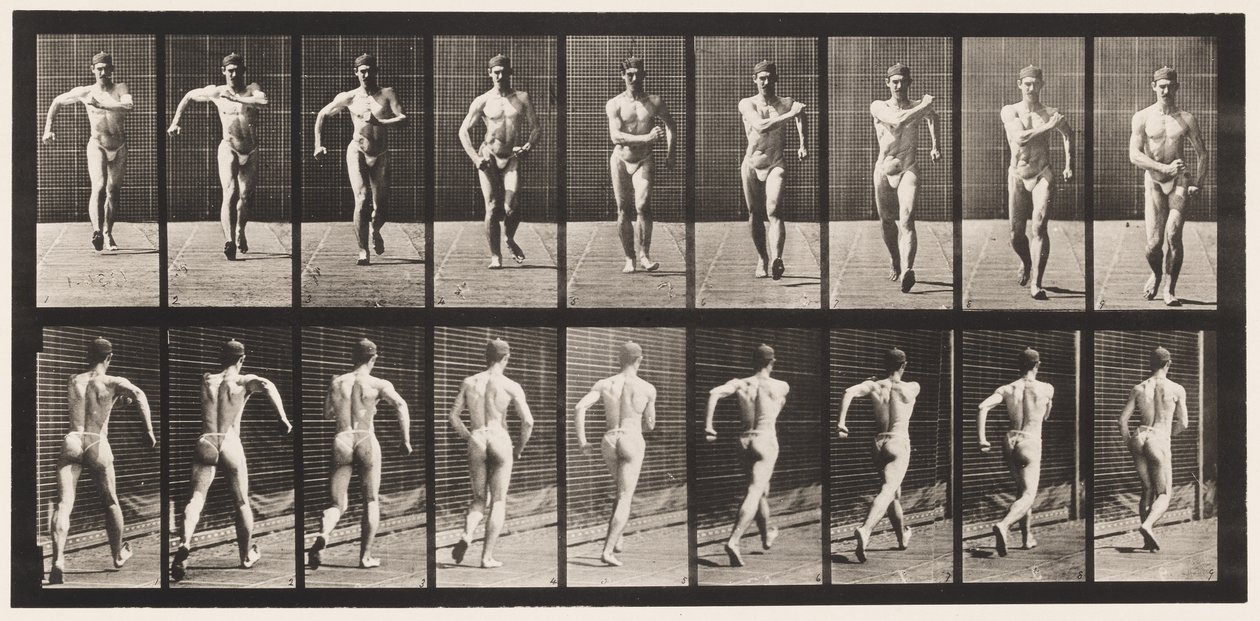 Plaque 3. Marchant - Eadweard Muybridge