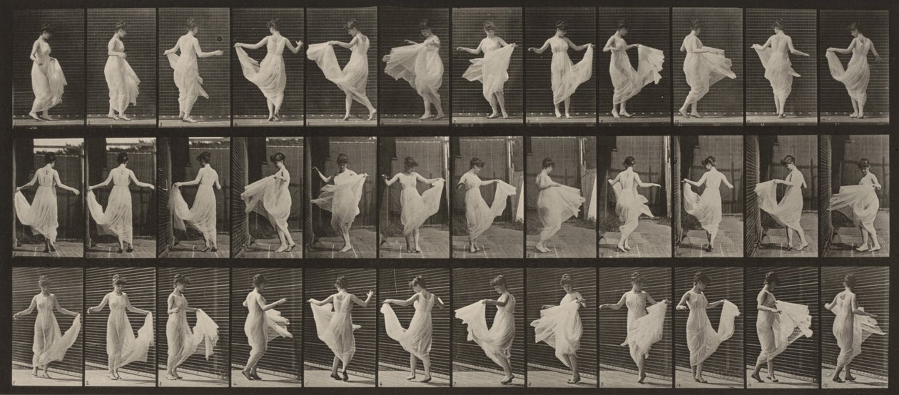 Planche numéro 192. Danse (fantaisie) - Eadweard Muybridge