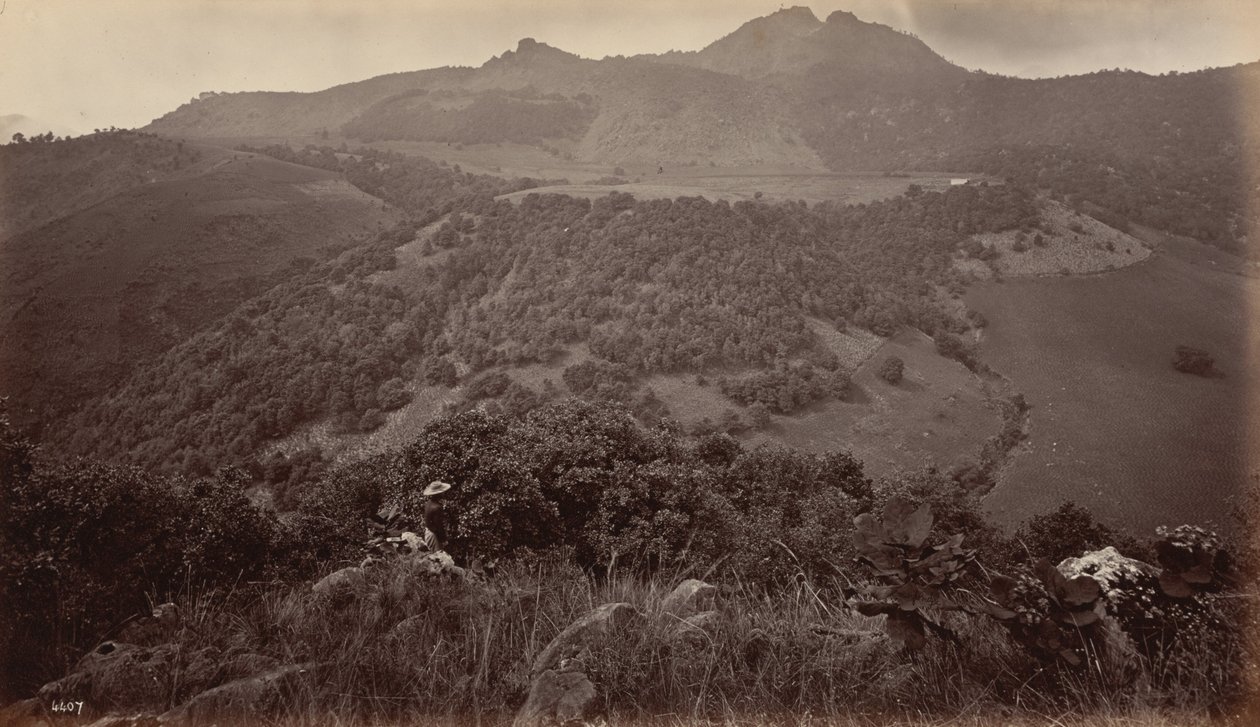 Volcan Santa María, Quetzaltenango, Guatemala - Eadweard Muybridge
