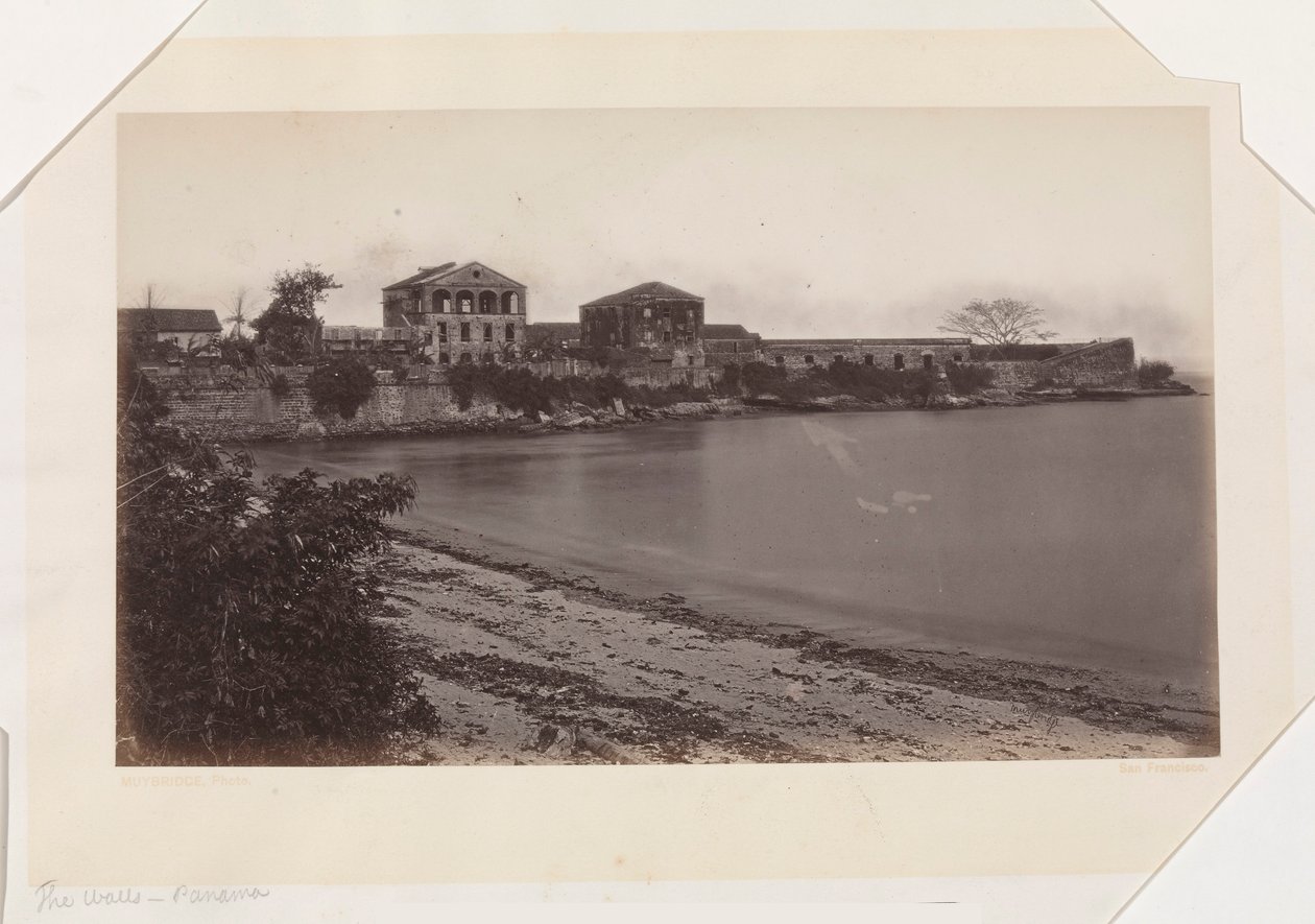 Les murs, Panama - Eadweard Muybridge