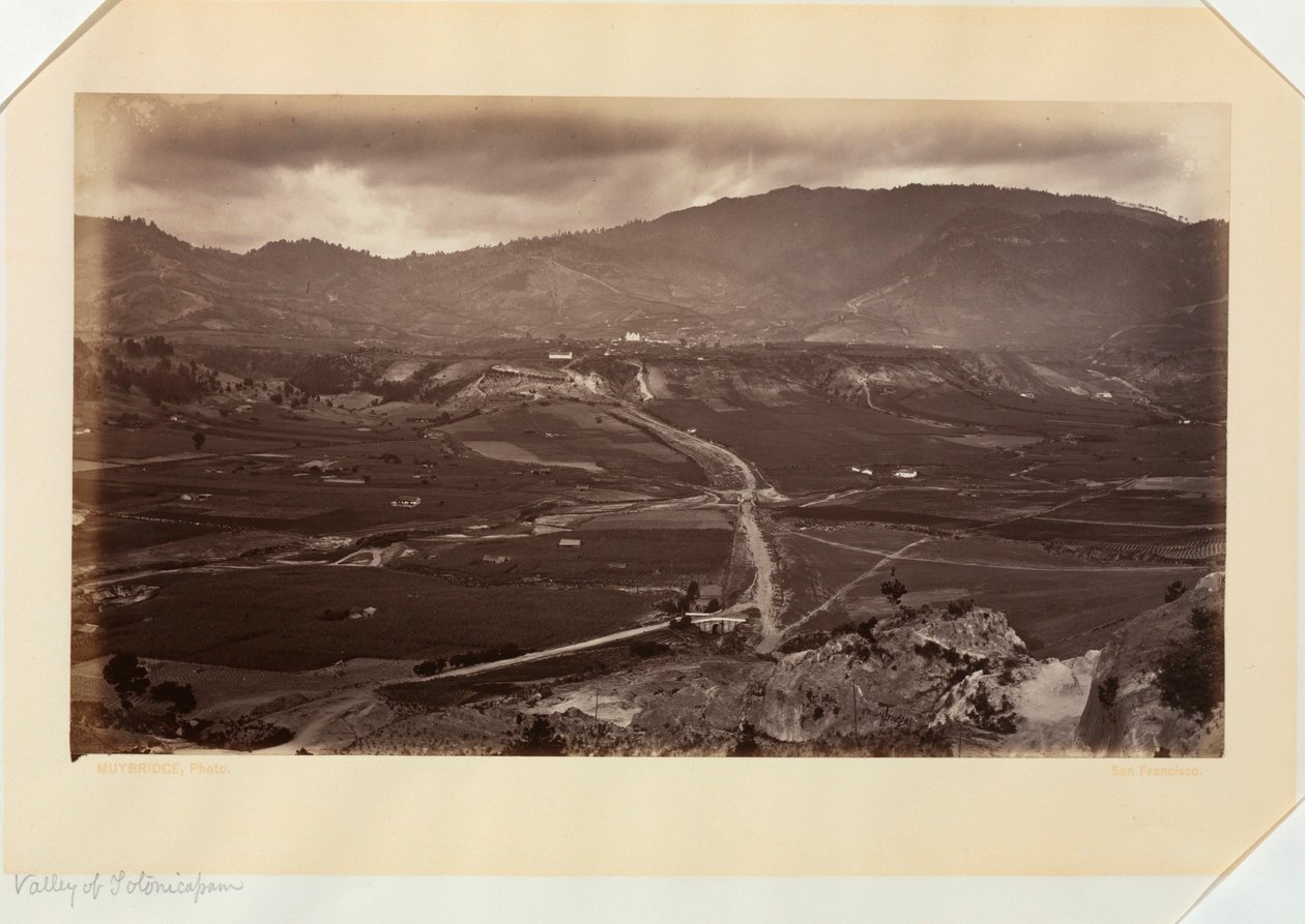 Vallée de Totonicápan, Guatemala - Eadweard Muybridge
