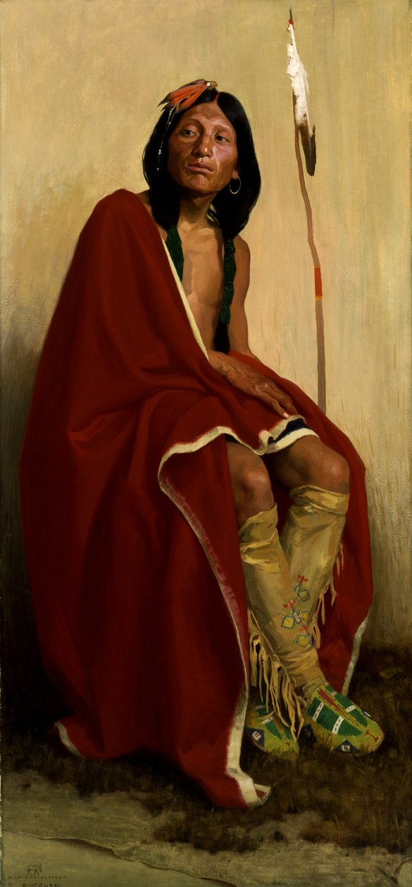 Elk-Foot de la tribu des Taos - Eanger Irving Couse