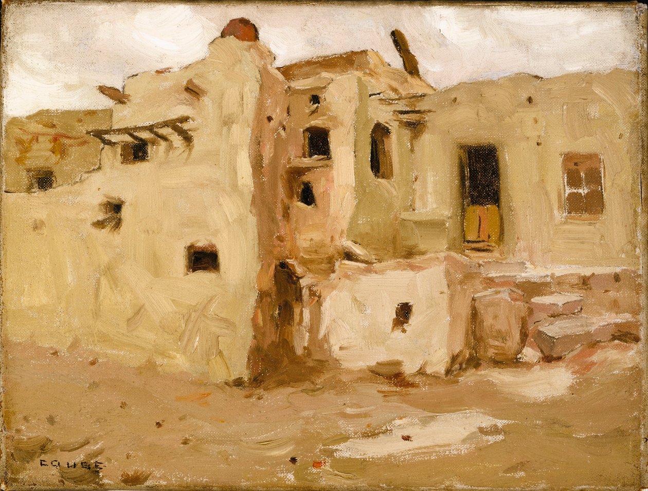 Village de Walpi - Eanger Irving Couse