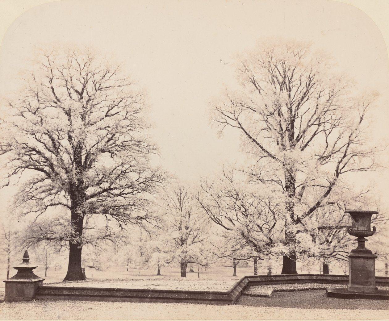 Givre, une scène de parc, 1862 - Earl of Caithness James Sinclair