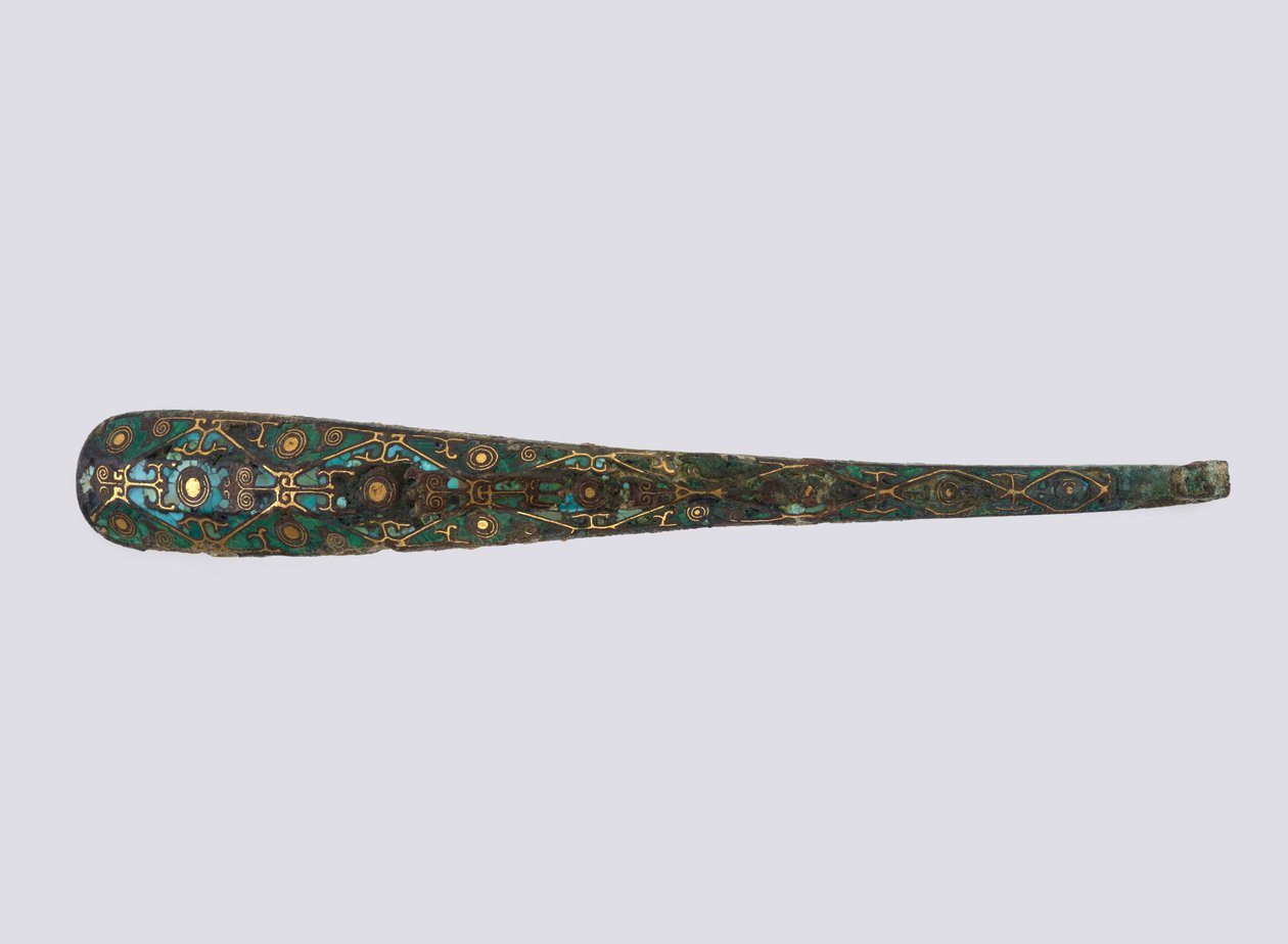 Crochet de vêtement - Eastern Zhou Dynasty Chinese School
