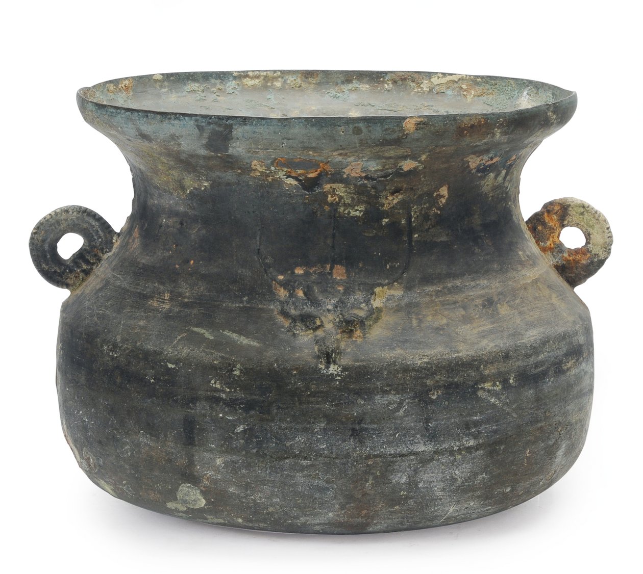 Grand chaudron, fin de la dynastie des Zhou orientaux, 5e-3e siècle av. J.-C. - Eastern Zhou Dynasty Chinese School