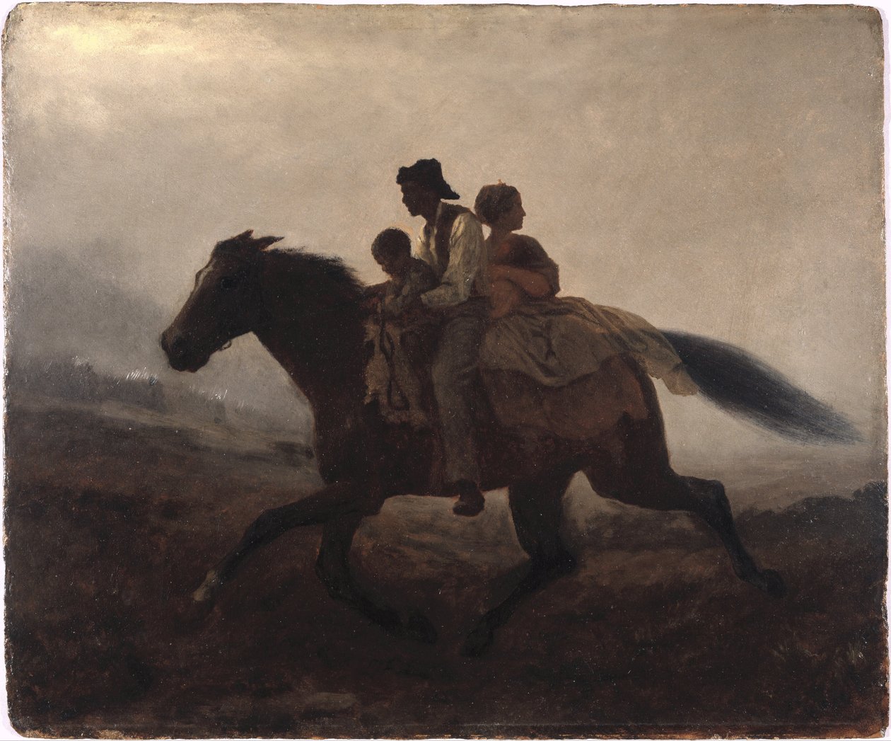 Une chevauchée pour la liberté -- Les esclaves fugitifs - Eastman Johnson