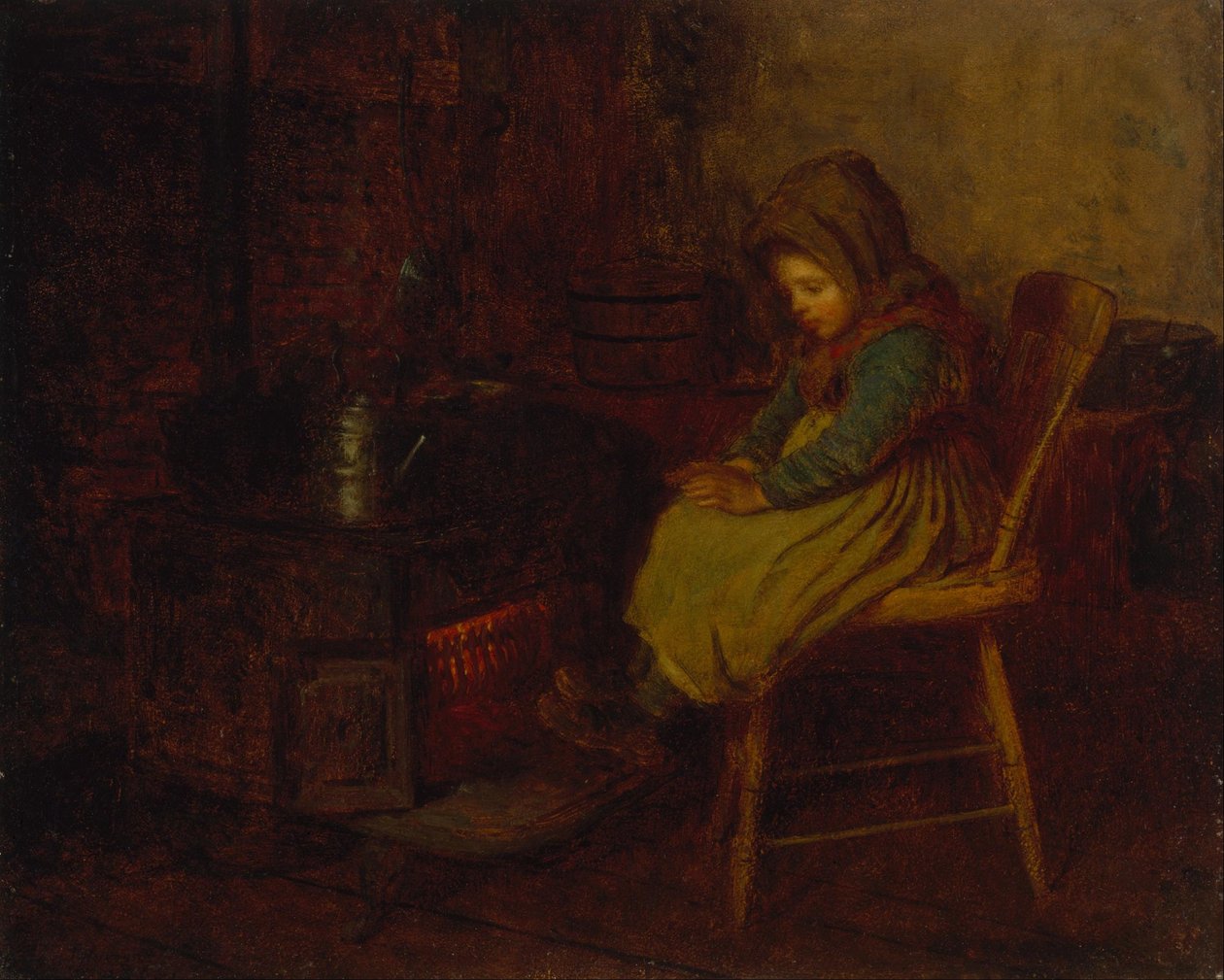 Foyer et chaleur - Eastman Johnson